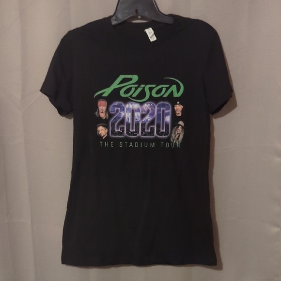 Poison 2020 Stadium Tour T-Shirt - Picture 3 of 5